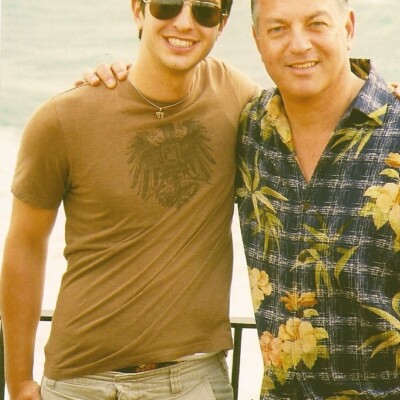 From left: Jonathan & Ralph Grunewald -- 2009, Akko, Israel