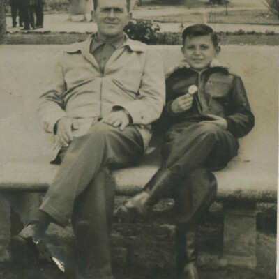 Con el tio Moritz Prutsky en Ambato (undated)