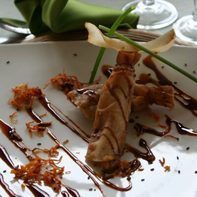 The lunch; as delicious (if not more) than it looks.