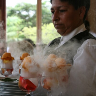 The lunch; as delicious (if not more) than it looks.