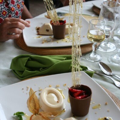 The lunch; as delicious (if not more) than it looks.