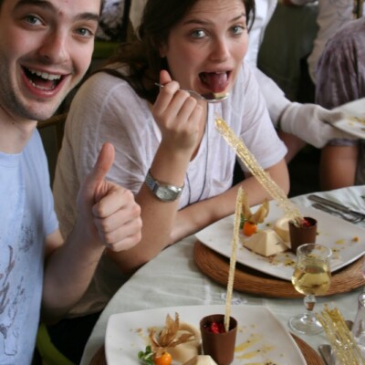 The lunch; as delicious (if not more) than it looks.