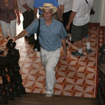 These stairs led up to "El Club."