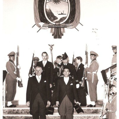 Ceremony at the President Palace in Quito.