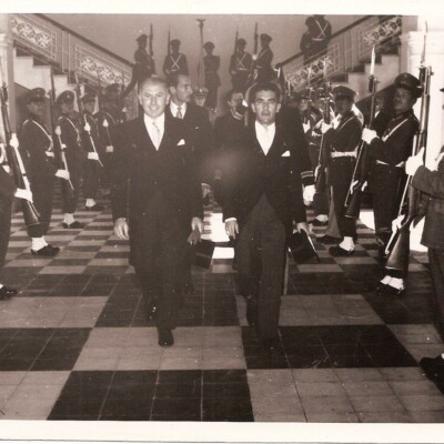 Ceremony at the President Palace in Quito.