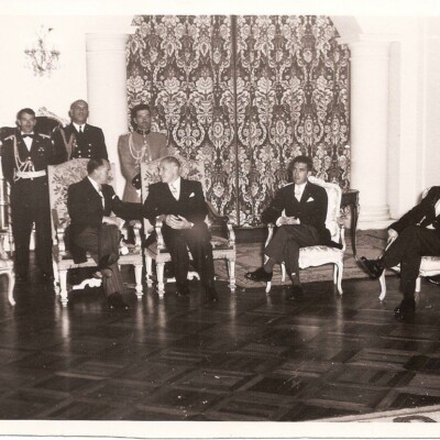 Ceremony at the President Palace in Quito.