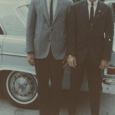 Fred Grunewald and Niko Sifnaghel -- 1966, Chula Vista, CA