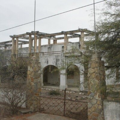 This is the ruin of the old Casino, in Playas.