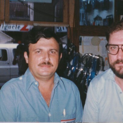 Michell Krumholz (right) y Bumy Suster (left) -- 1976