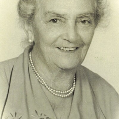 Amalie "Malchen" Koppel (nee Heilbut) -- ca. 1959, Guayaquil