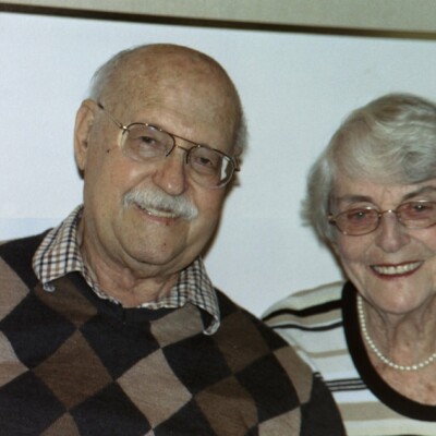 Heinz Grunewald and Ilse Grunewald (nee Koppel) -- 2005, San Diego, CA