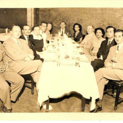 PAPI, OMA LUCY, TIA BETTY, KICZY, TIA MARTHA -- JUNIO 28 1950, Guayaquil