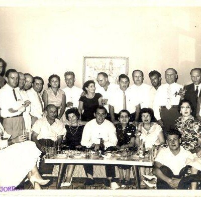 REUNION EN CASA JUNIN DE COMUNIDAD JUDIA -- 1959, Guayaquil