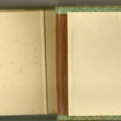 John & Magda Koppel album for daughter, Ilse -- inside cover