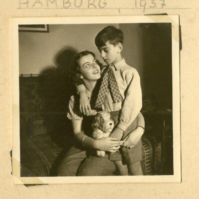 “Hamburg, 1937”		Mami and Gert Koppel/Tio (Mami’s brother) -- page 20