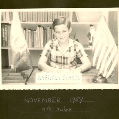 Fred Grunewald @ Escuela Americano -- 1959, Guayaquil