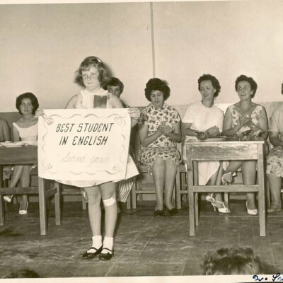 Peggy Grunewald @ Escuala Americano -- 1961, Guayaquil