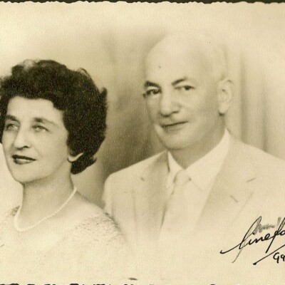Magda Koppel (nee Partos) and John Koppel -- 1960, Guayaquil