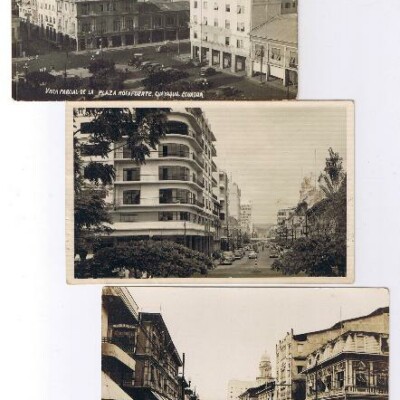 Vintage postcards of Guayaquil -- submitted by Cati Holland (nee Cohn), Hadera, Israel.