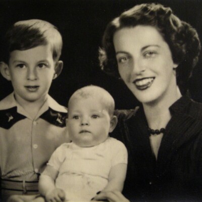 From left: Fred Grunewald, Peggy Grunewald, and Ilse Grunewald (nee Koppel) -- 1953, Guayaquil
