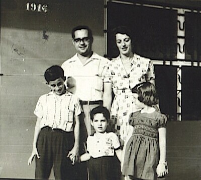Grunewald Family -- ca. 1959, Guayaquil