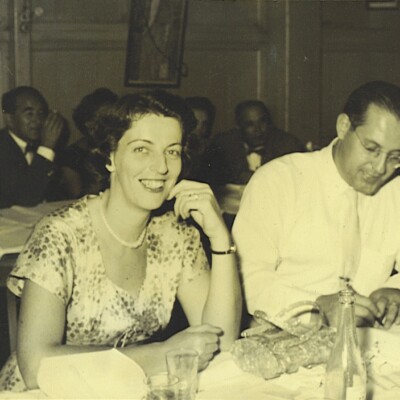 Ilse Grunewald (nee Koppel) and Heinz Grunewald -- 1957, Guayaquil